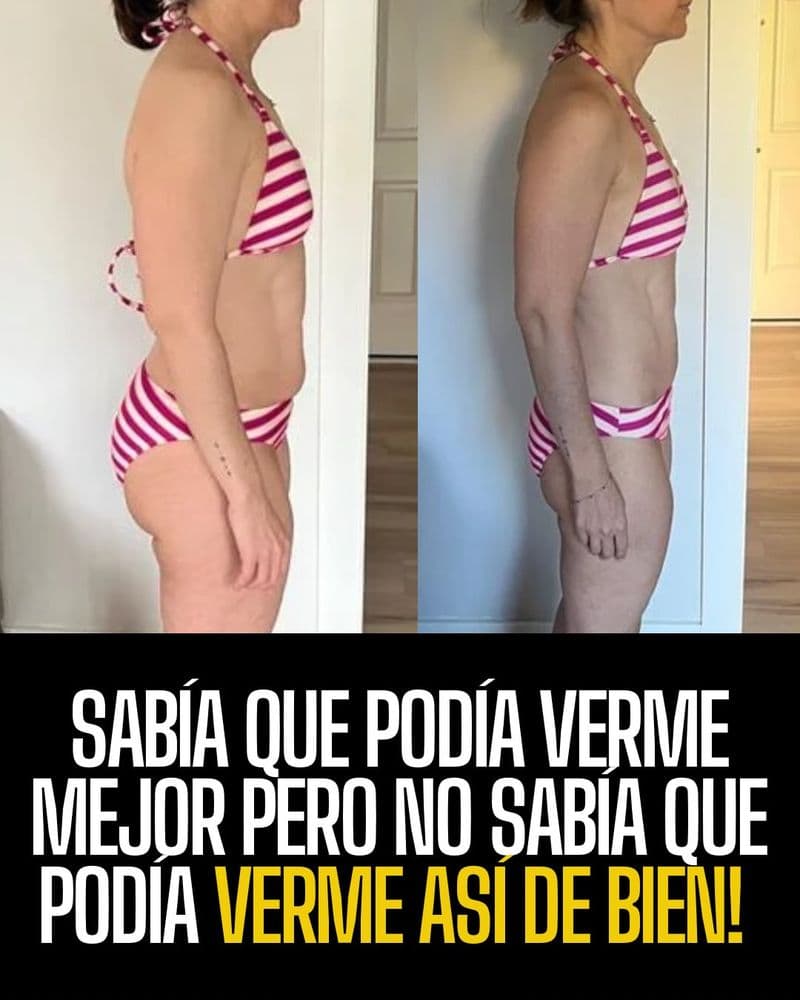 Antes y después de un cliente de The Shirt Off Project