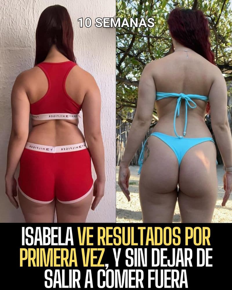 Antes y después de un cliente de The Shirt Off Project