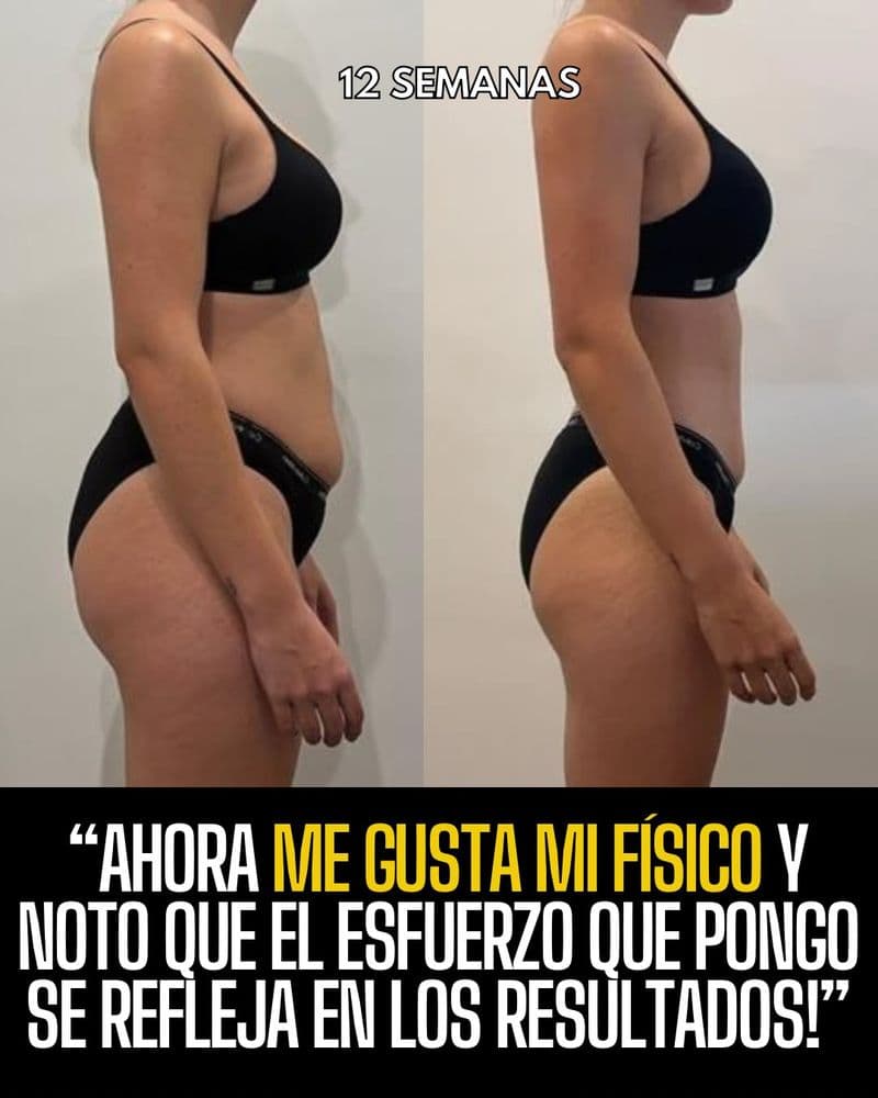 Antes y después de un cliente de The Shirt Off Project